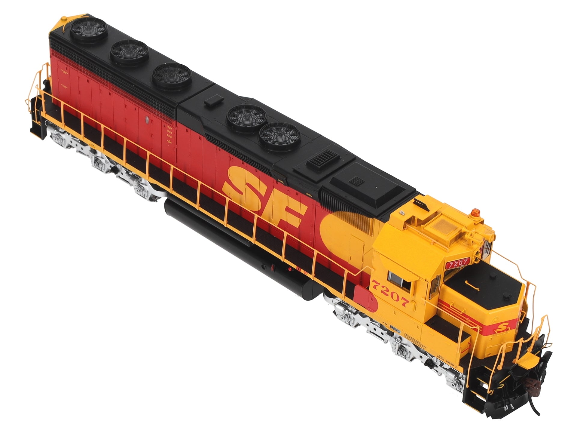 Athearn G86204 HO Santa Fe SD45-2 Diesel Locomotive #7207 w/ Sound DC/DCC