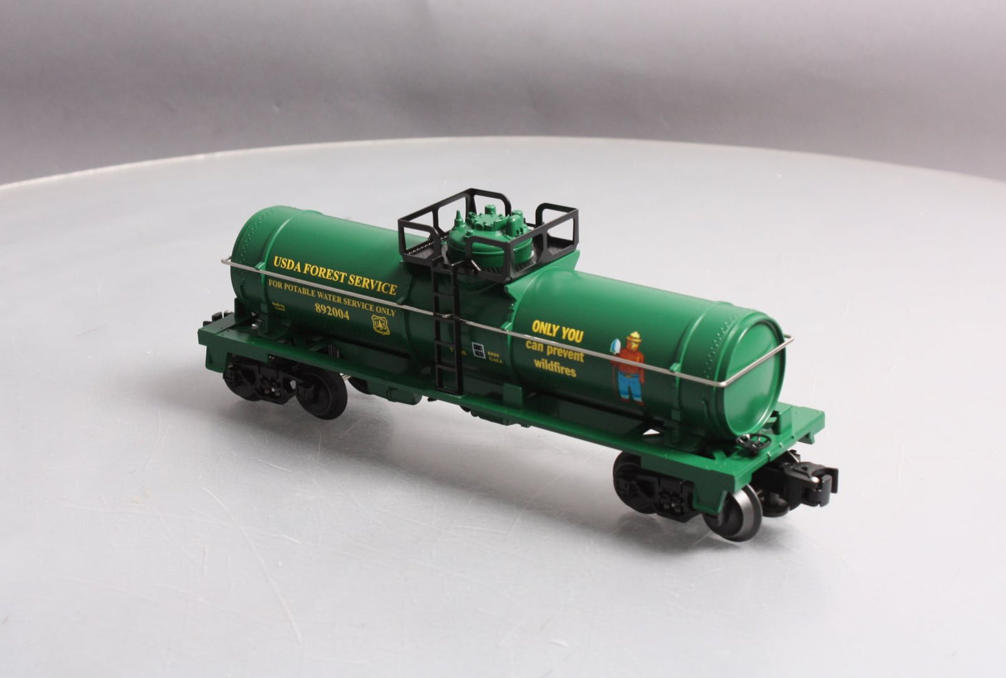 Lionel 6-52334 O Gauge Smokey Bear 60th Birthday Tank Car #892004 LN/Box