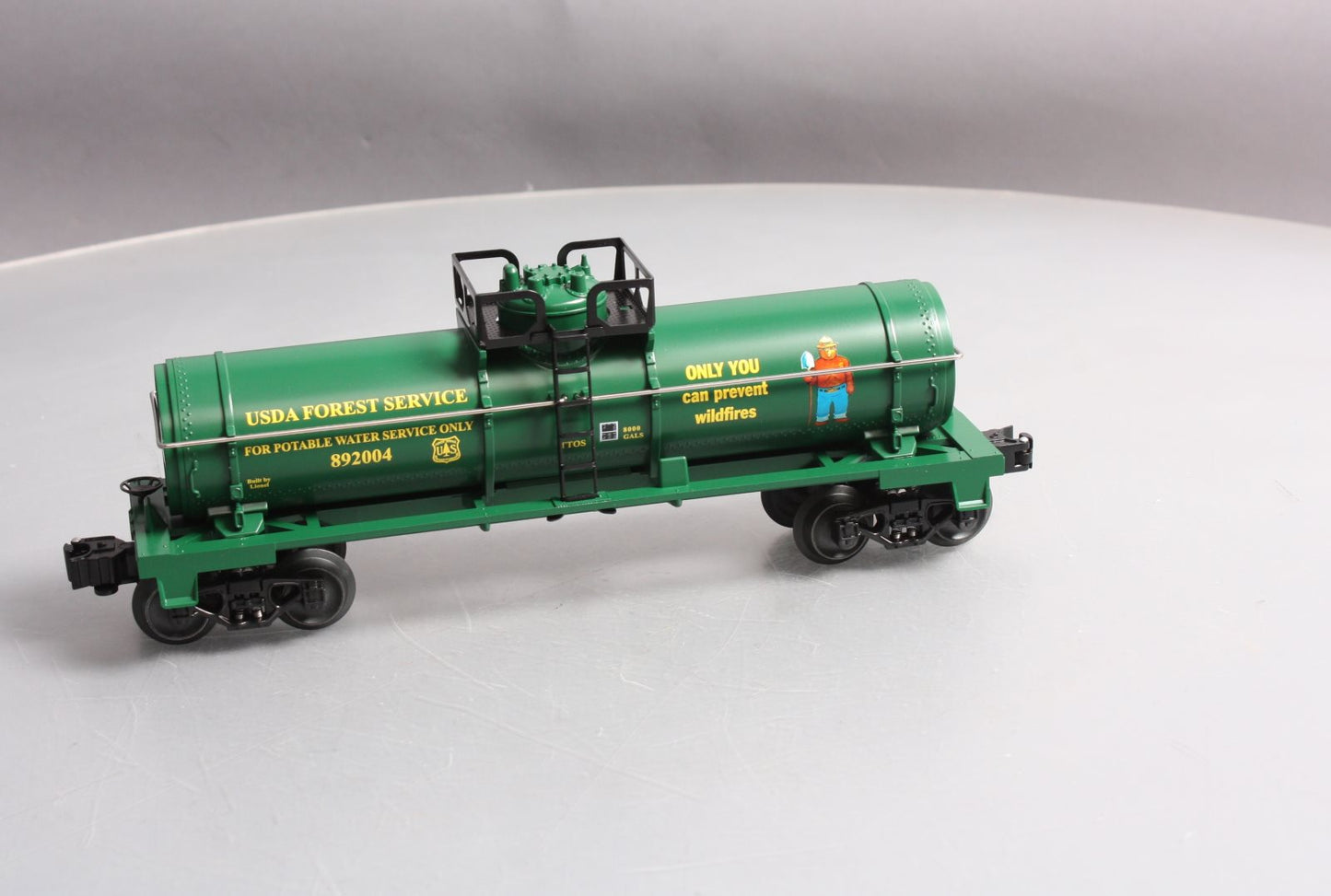Lionel 6-52334 O Gauge Smokey Bear 60th Birthday Tank Car LN/Box