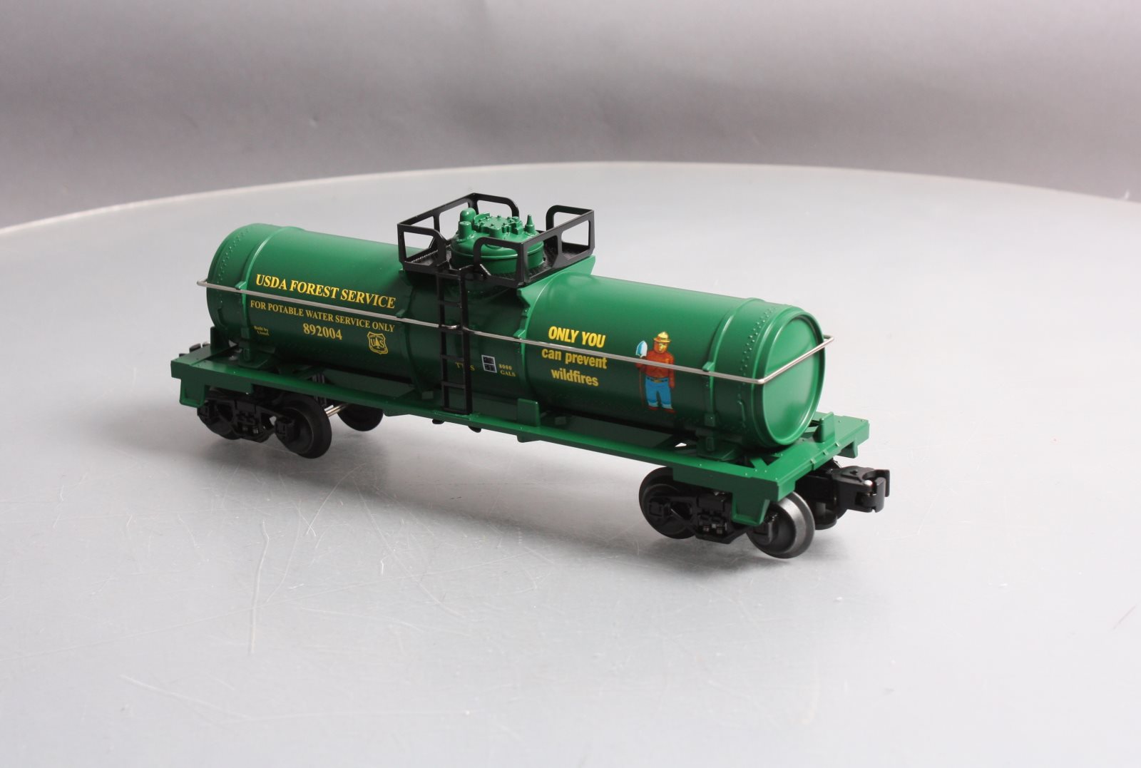 Lionel 6-52334 O Gauge Smokey Bear 60th Birthday Tank Car #892004 LN/Box