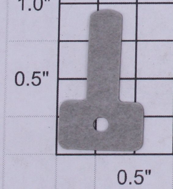 Lionel NH-9 O Gauge Bottom Gray Fiber Headlight Contact Insulator Plate