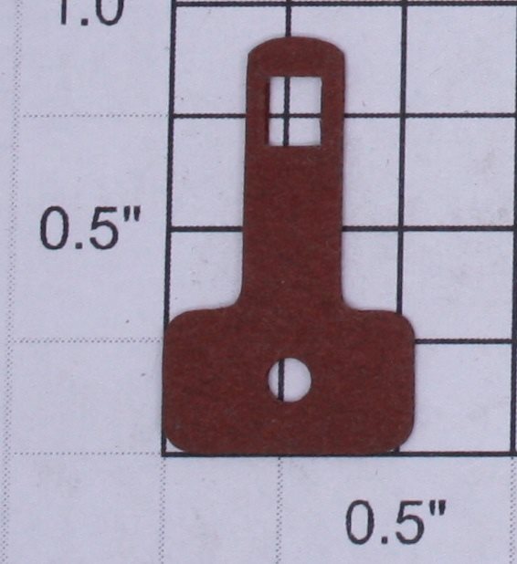 Lionel NH-9 O Gauge Top Red Fiber Headlight Contact Insulation Plate