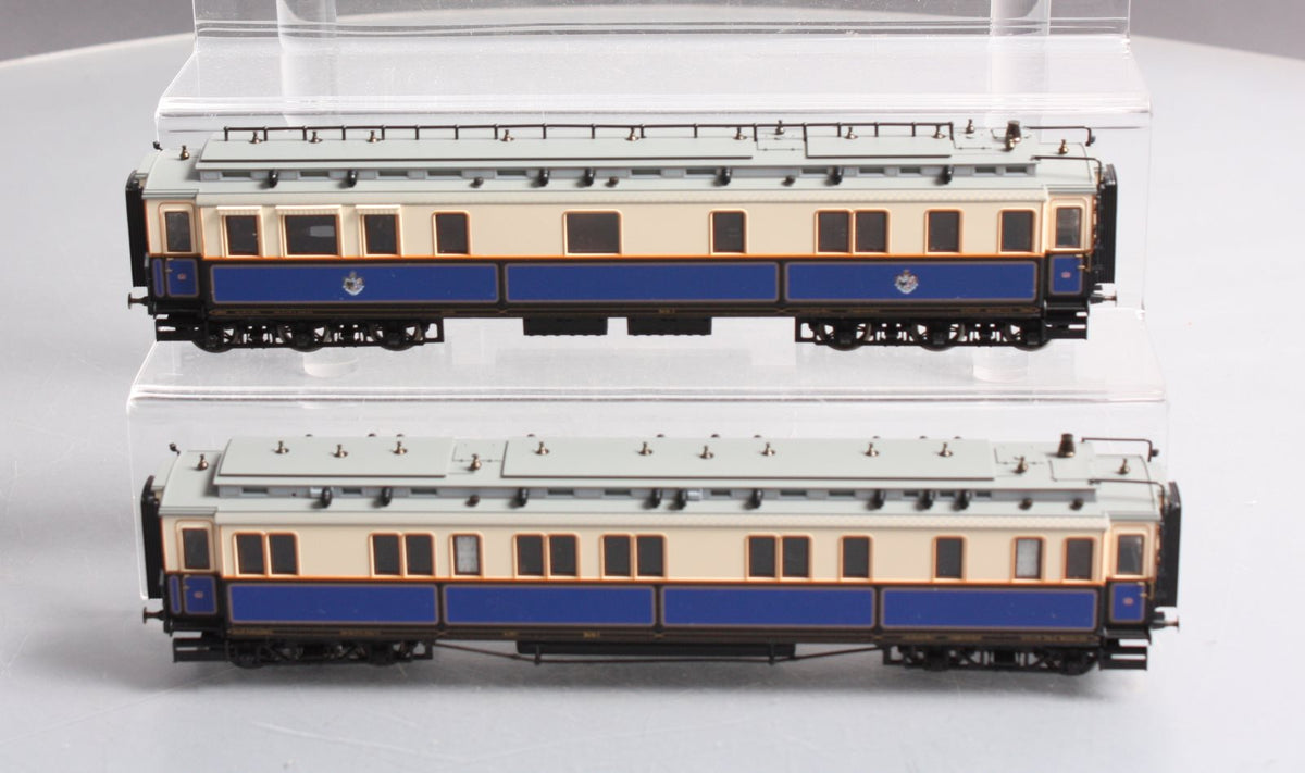 Marklin 2681 HO Scale Kaiser Wilhelm II Imperial Court 2-Car Set LN/Box