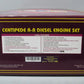 MTH 20-2200-1 O Gauge PRR Centipede AA Diesel Engine Set w/PS1 #5823 LN/Box