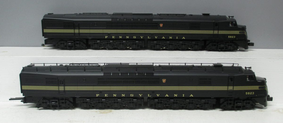 MTH 20-2200-1 O Gauge PRR Centipede AA Diesel Engine Set w/PS1 #5823 LN/Box