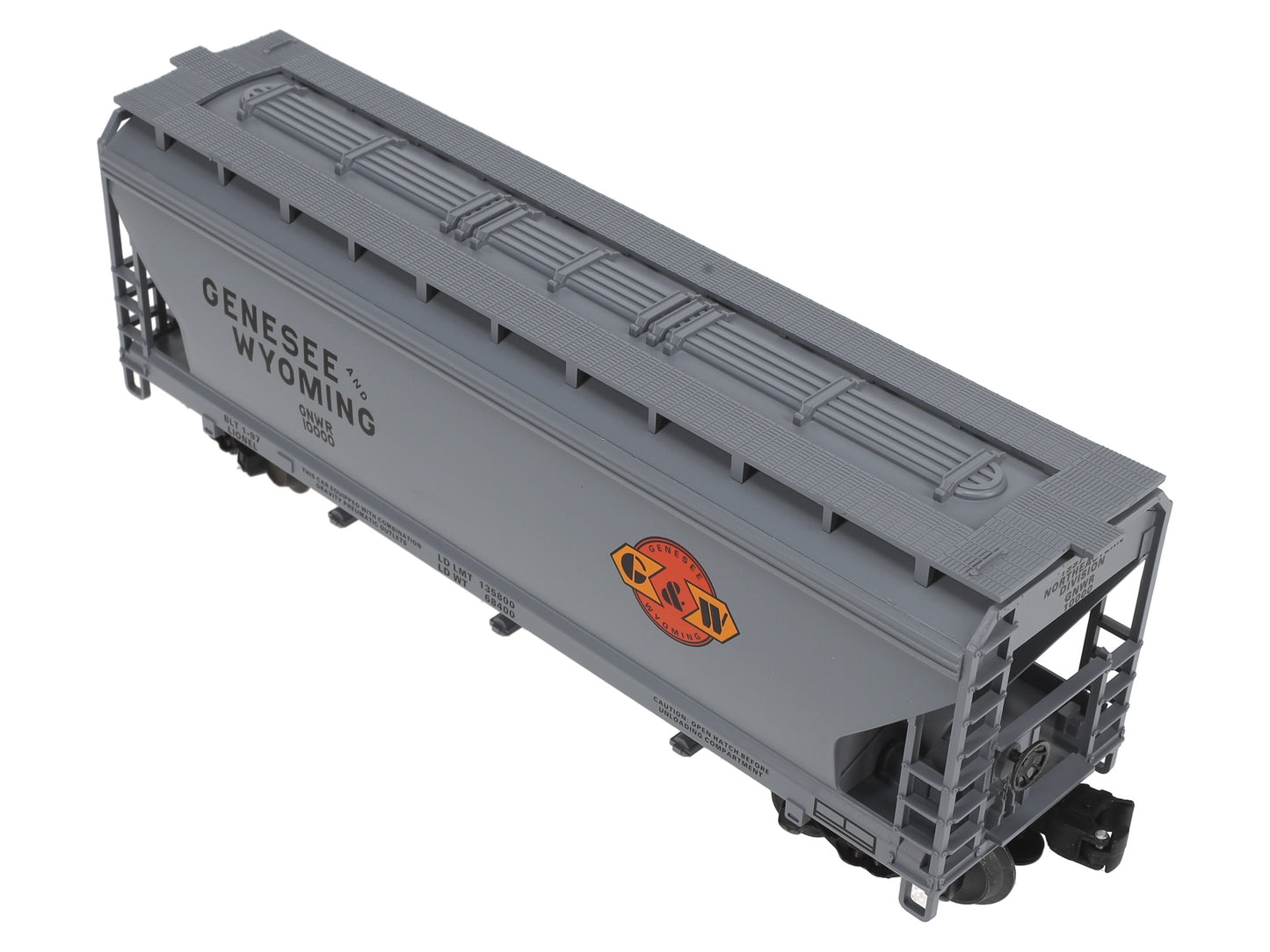 Lionel 6-52113 O Genesee & Wyoming TTOS 3 Bay ACF Hopper #10000 NIB