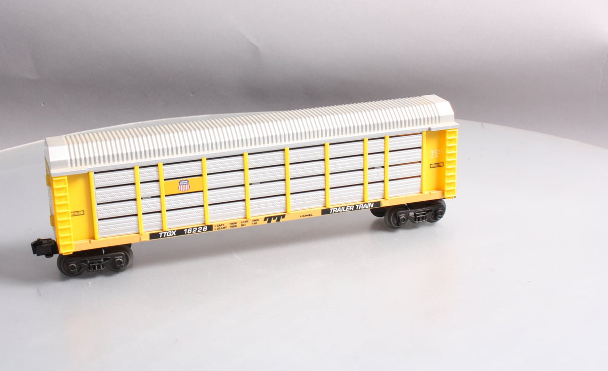 Lionel 6-16228 O Gauge Union Pacific Auto Carrier Car with Screens EX/Box