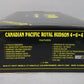 Weaver 1074 BRASS CP Royal Hudson 4-6-4 Steam Locomotive & Tender #2860 (3-Rail) LN/Box