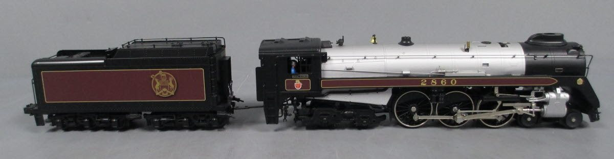 Weaver 1074 BRASS CP Royal Hudson 4-6-4 Steam Locomotive & Tender #2860 (3-Rail) LN/Box