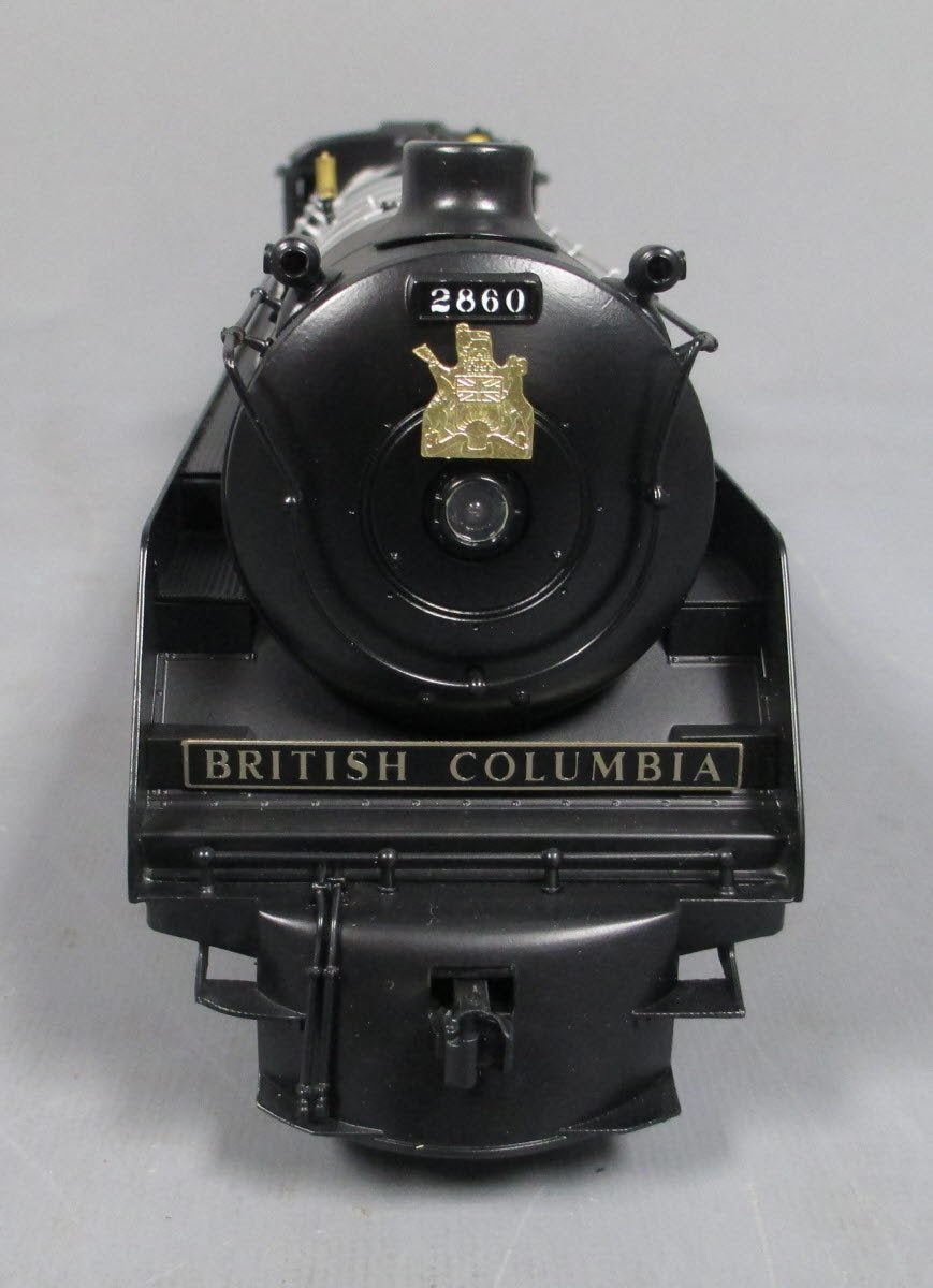 Weaver 1074 BRASS CP Royal Hudson 4-6-4 Steam Locomotive & Tender #2860 (3-Rail) LN/Box