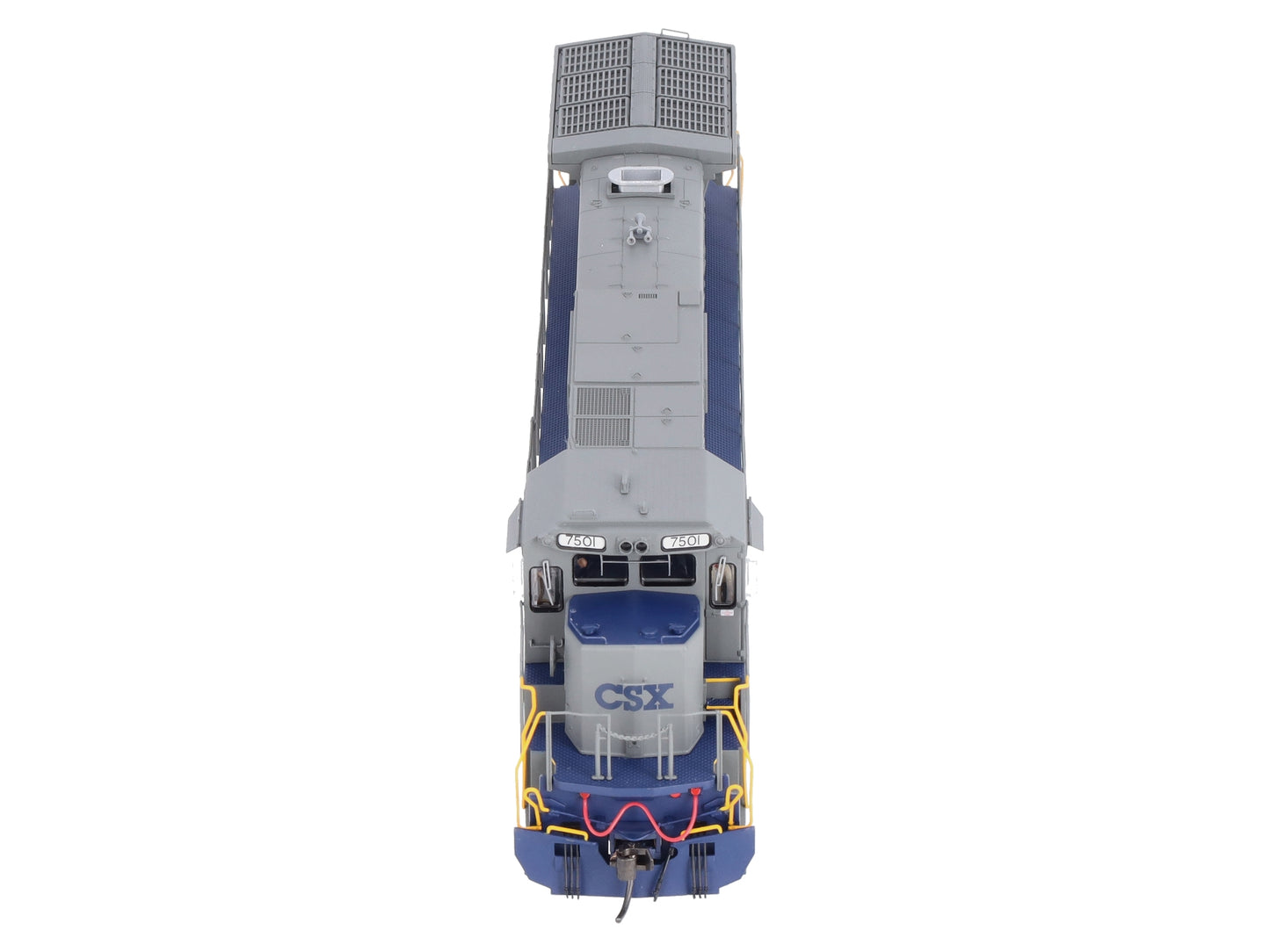 Atlas 7639 HO Scale CSX Dash 8-40C Diesel Locomotive #7501