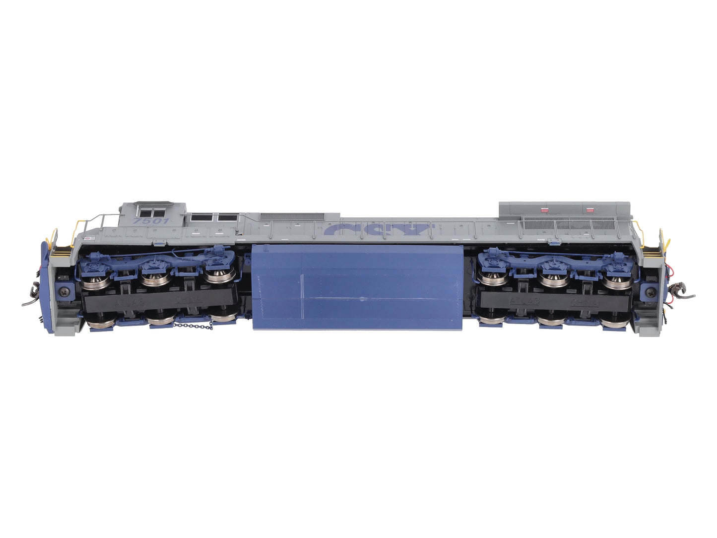 Atlas 7639 HO Scale CSX Dash 8-40C Diesel Locomotive #7501