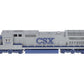 Atlas 7639 HO Scale CSX Dash 8-40C Diesel Locomotive #7501