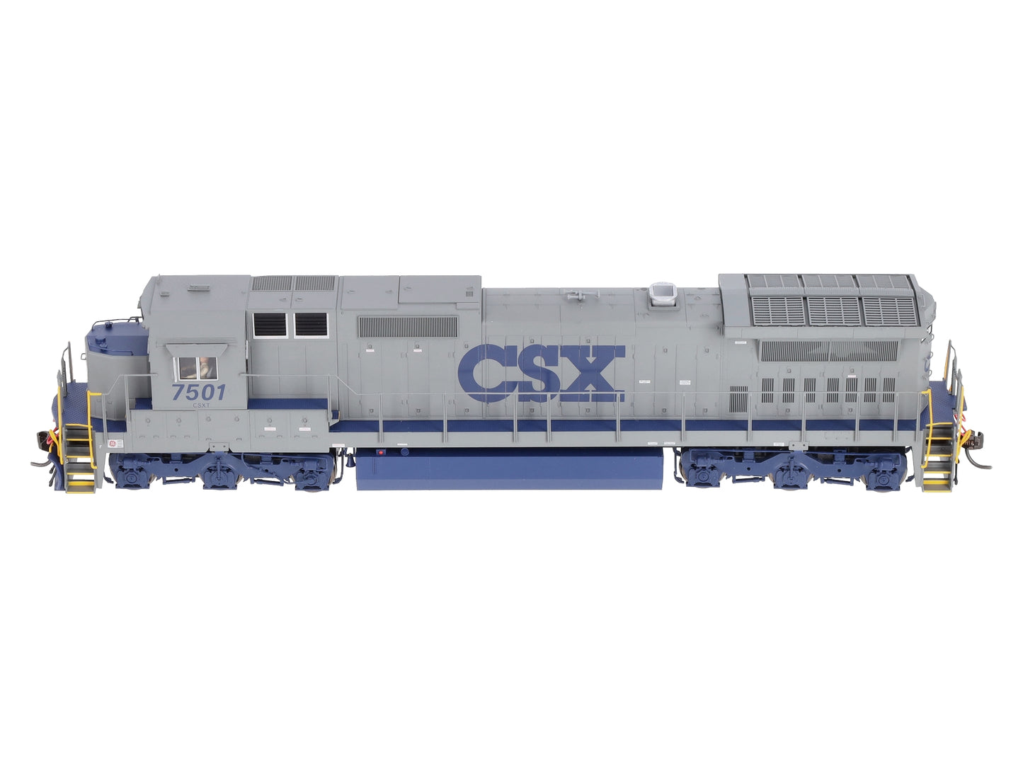 Atlas 7639 HO Scale CSX Dash 8-40C Diesel Locomotive #7501