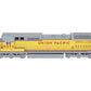 Atlas 7646 HO Union Pacific "Baby Wings" Dash 8-40C Diesel Locomotive #9073