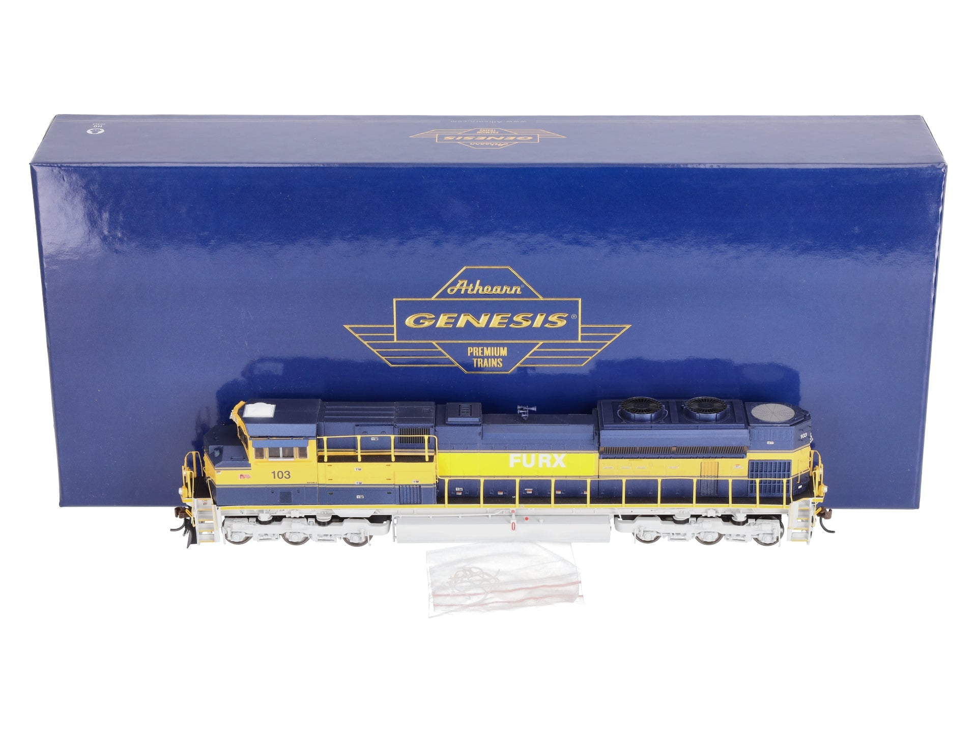 Athearn G69370 HO First Union Rail SD70M-2 Diesel Locomotive w/DCC & Sound #103