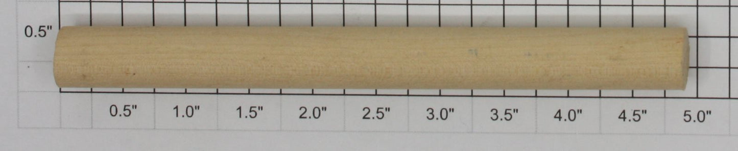 Lionel 3361-21 1/2" x 5" Long Unstained Wood Log