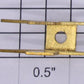 Ives 3242-1 Wide Gauge Brass Pantograph (Also fits AF "O" Gauge)