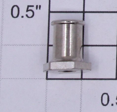 Lionel 400E-44 Standard Gauge Nickel Hex Flag Holder Stanchion Fits 220 400E