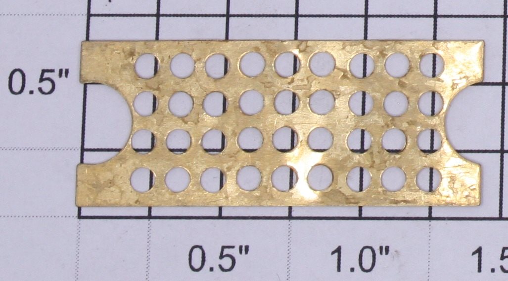 Lionel 33-9 Brass Perforated Grill for 33 & 38