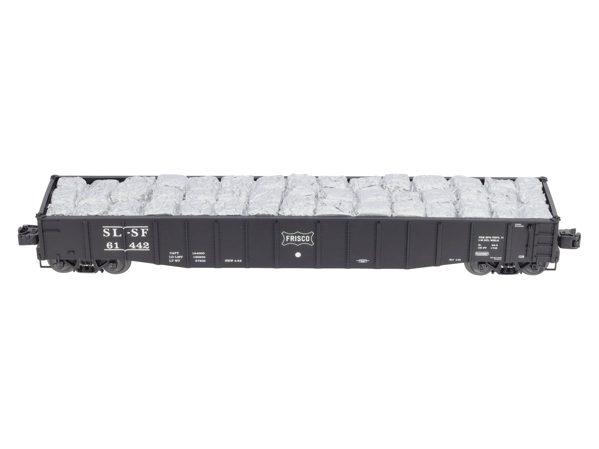 Lionel 6-82862 O Gauge Frisco PS-5 Gondola's with Load
