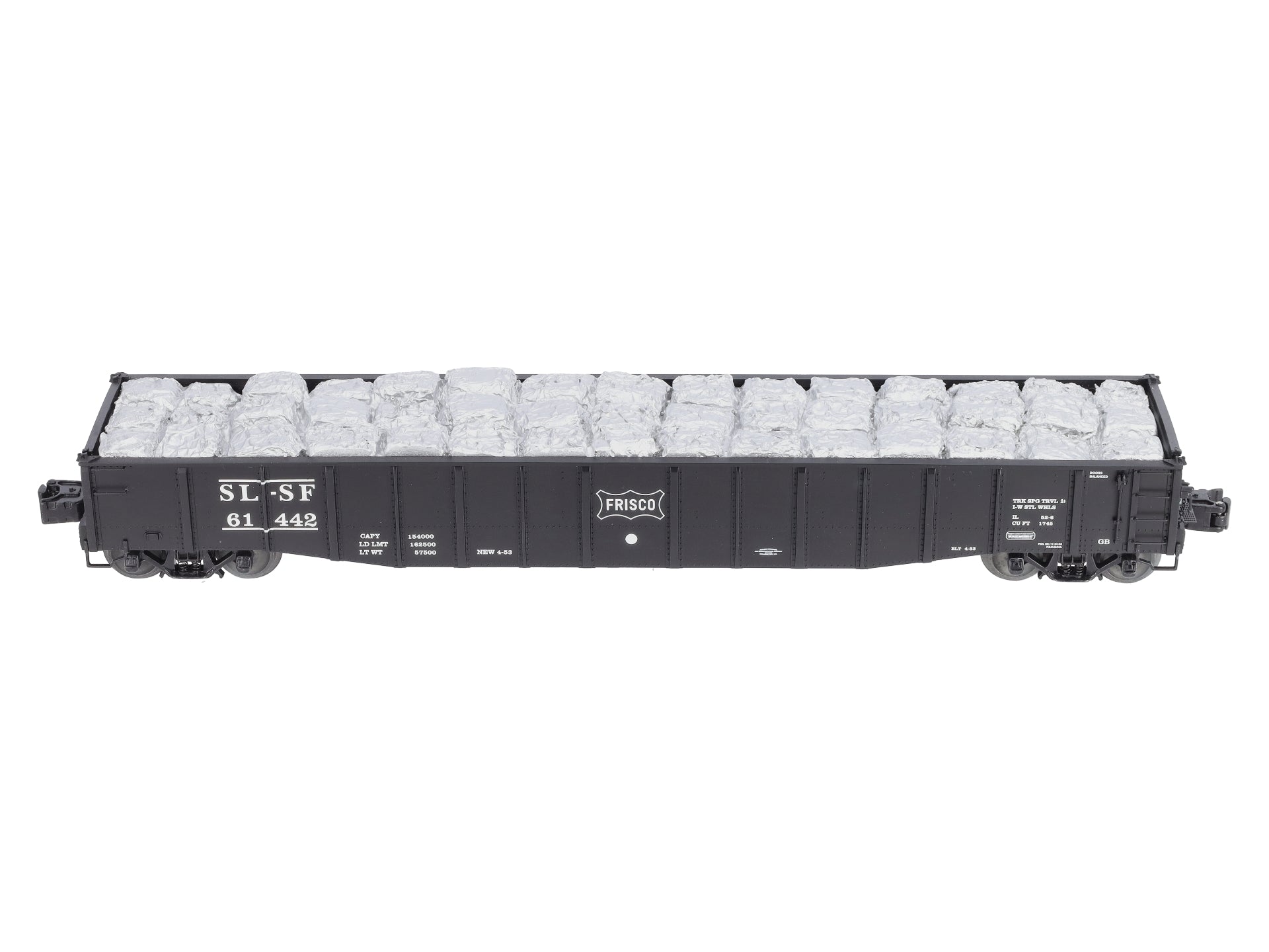 Lionel 6-82862 O Gauge Frisco PS-5 Gondola's with Load LN/Box