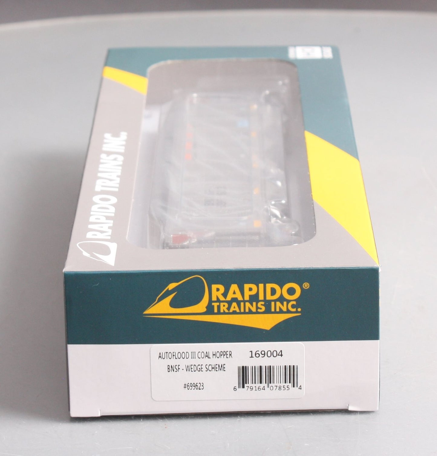 Rapido Trains 169004 HO BNSF Wedge Scheme AutoFlood III Coal Hopper #6