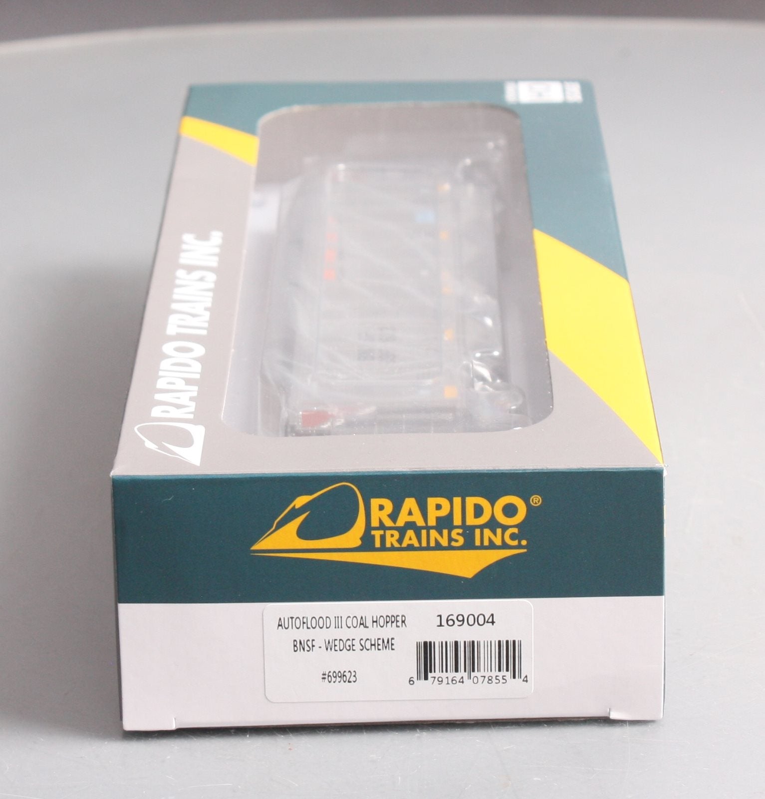 Rapido Trains 169004 HO BNSF Wedge Scheme AutoFlood III Coal Hopper #6