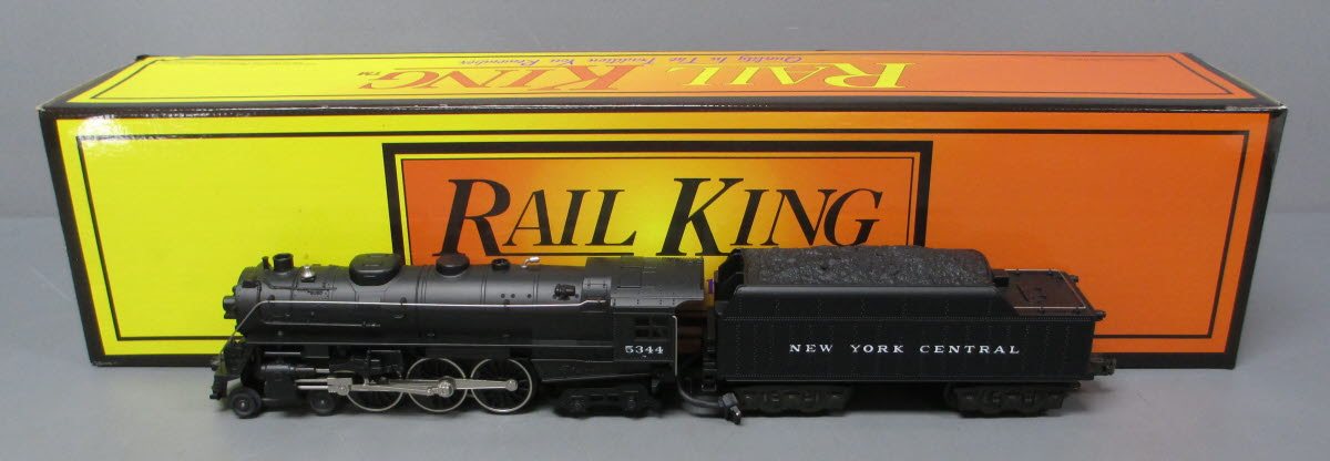 MTH 20-1103 O New York Central Hudson Die-Cast Steam Locomotive & Tender #5344 LN/Box
