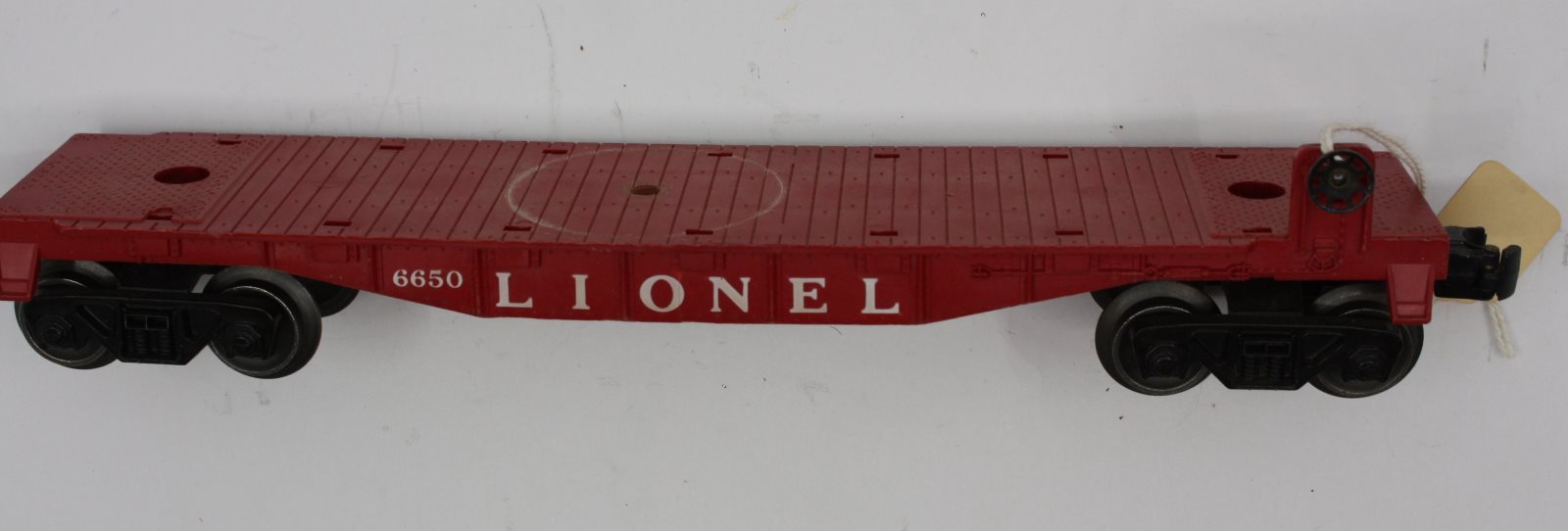 Lionel 6650-4 Red Missile Launching Car Frame Assembly