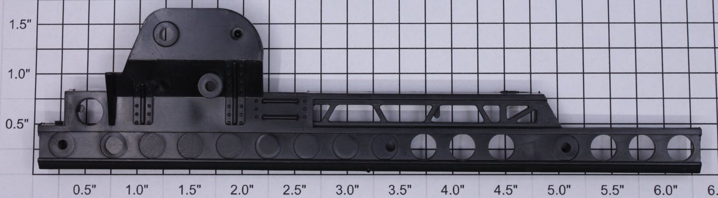 Lionel 6650-21L O Gauge Missile Launcher Assembly Left Side