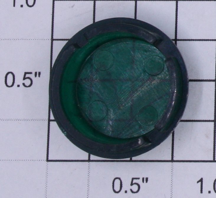 Lionel 22-86 Transparent Dark Green LW Transformer Handle Lens