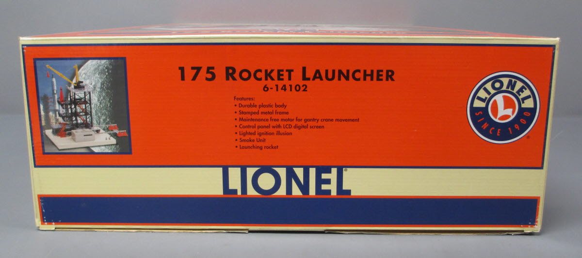Lionel 6-14102 O Gauge 175 Operating Rocket Launcher NIB