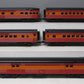 MTH 20-65239 O Southern Pacific 70' Streamlined Passenger Car Set LN/Box