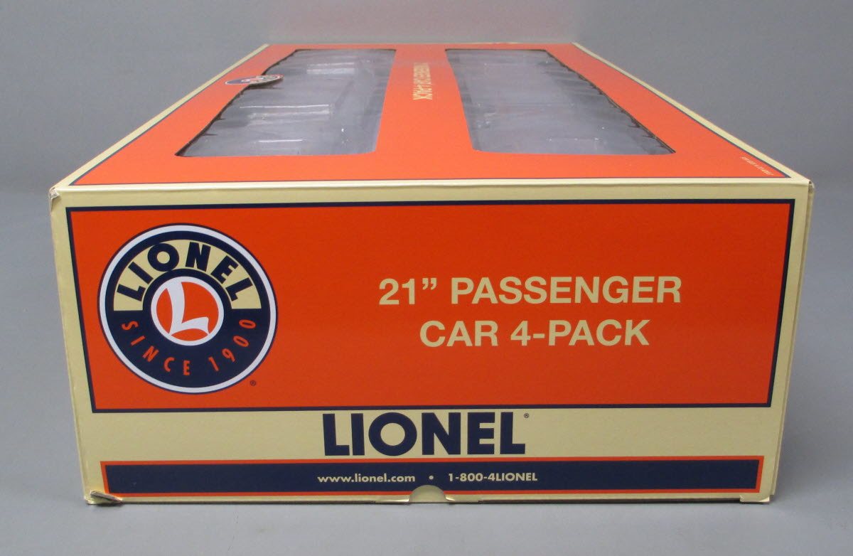 Lionel 1927200 O Gauge Norfolk Southern Excursion Coach Car 4 Pack
