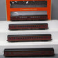 Lionel 1927200 O Gauge Norfolk Southern Excursion Coach Car 4 Pack