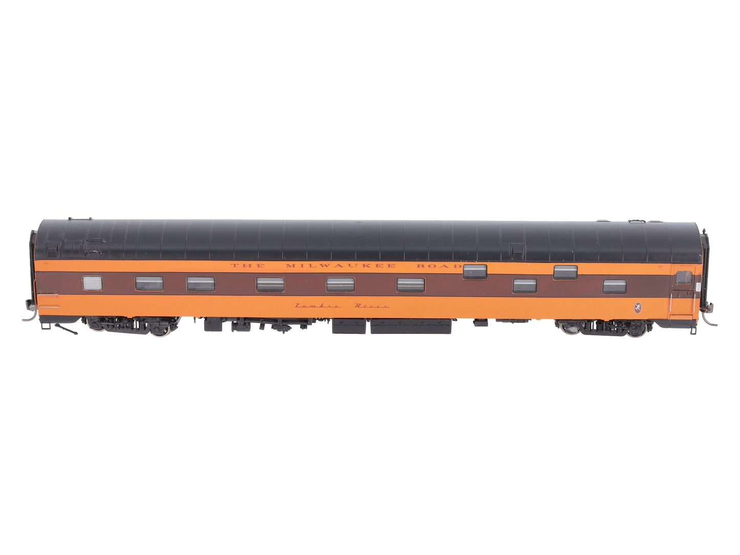 Rapido Trains 101128 HO Milwaukee Road "Zumbro River" Duplex Sleeper