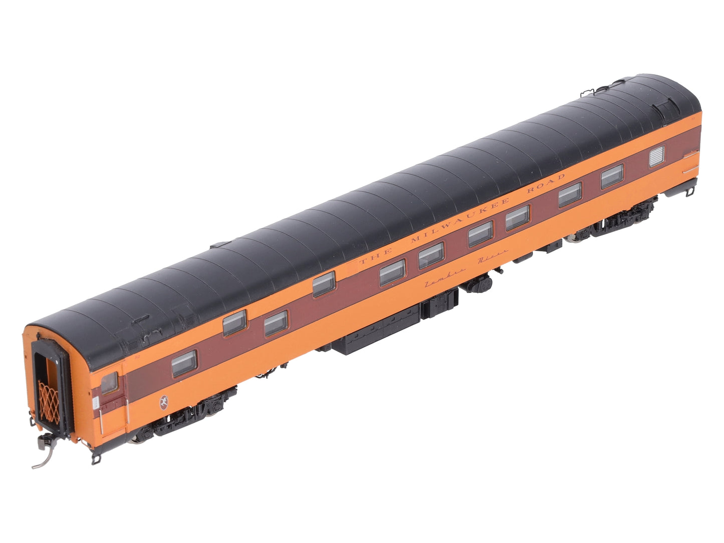Rapido Trains 101128 HO Milwaukee Road "Zumbro River" Duplex Sleeper