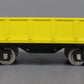 Lionel 6-13300 Standard Gauge 512 Yellow Gondola LN/Box
