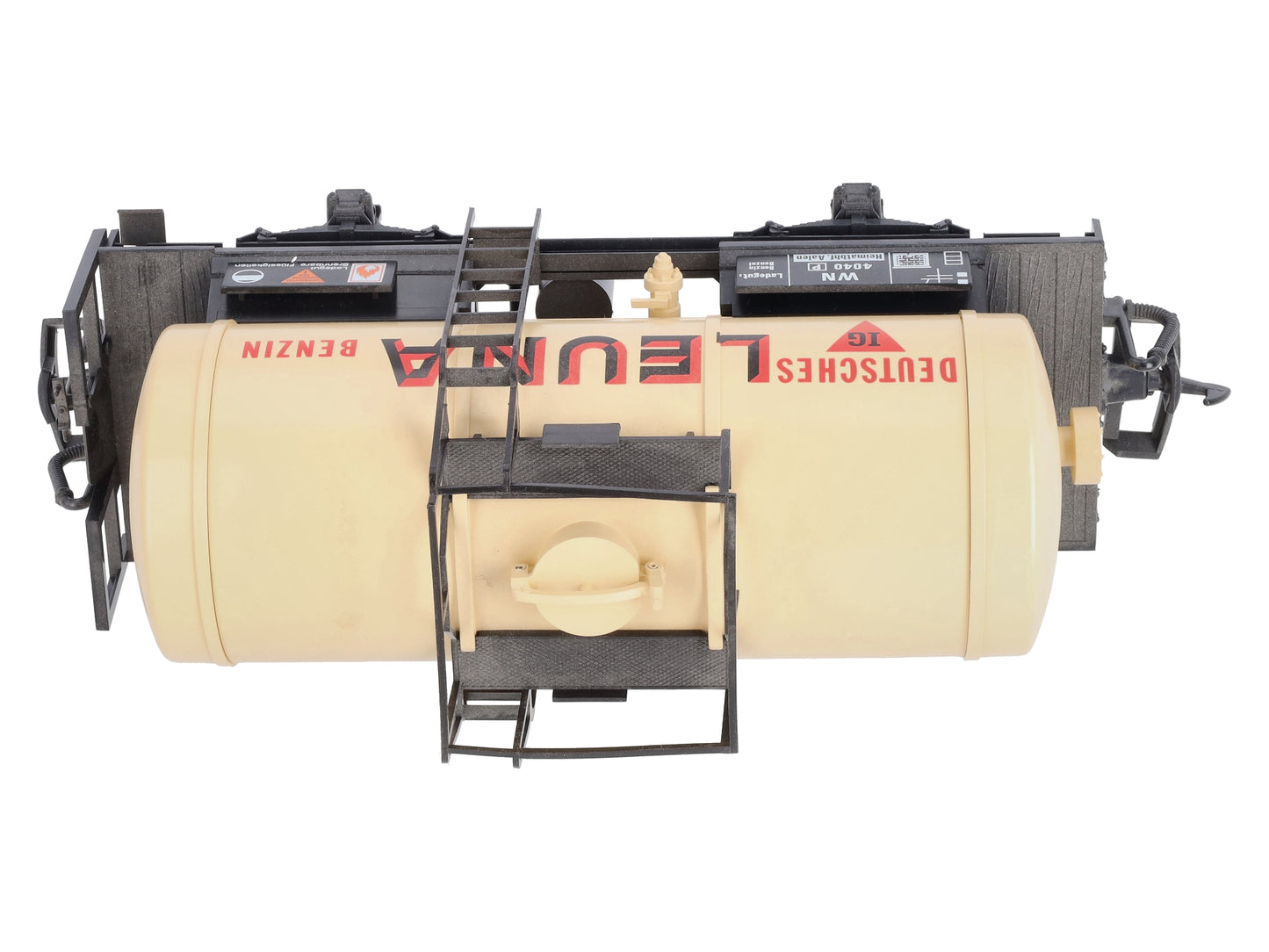 LGB 4040L G Scale Leuna Single Dome Tank Car - Metal Wheels EX/Box