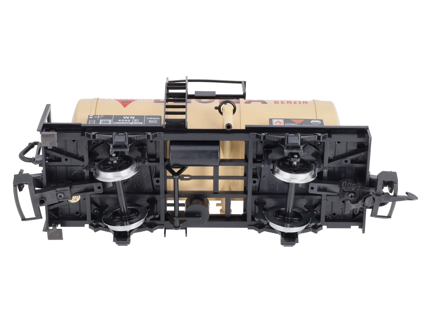 LGB 4040L G Scale Leuna Single Dome Tank Car - Metal Wheels EX/Box