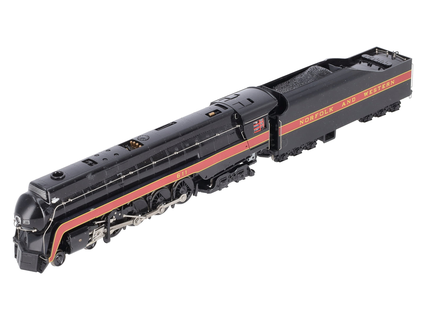 Bachmann 83904 HO Norfolk & Western 4-8-4 J-Class Steam #611 w/ DCC & Sound