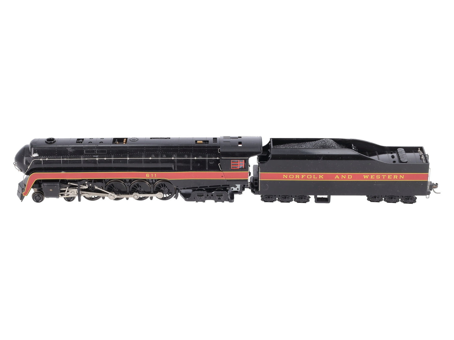 Bachmann 83904 HO Norfolk & Western 4-8-4 J-Class Steam #611 w/ DCC & Sound