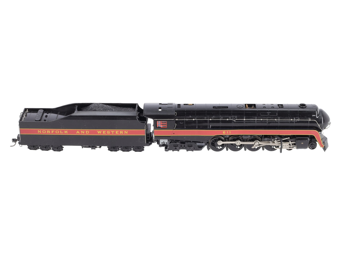 Bachmann 83904 HO Norfolk & Western 4-8-4 J-Class Steam #611 w/ DCC & Sound