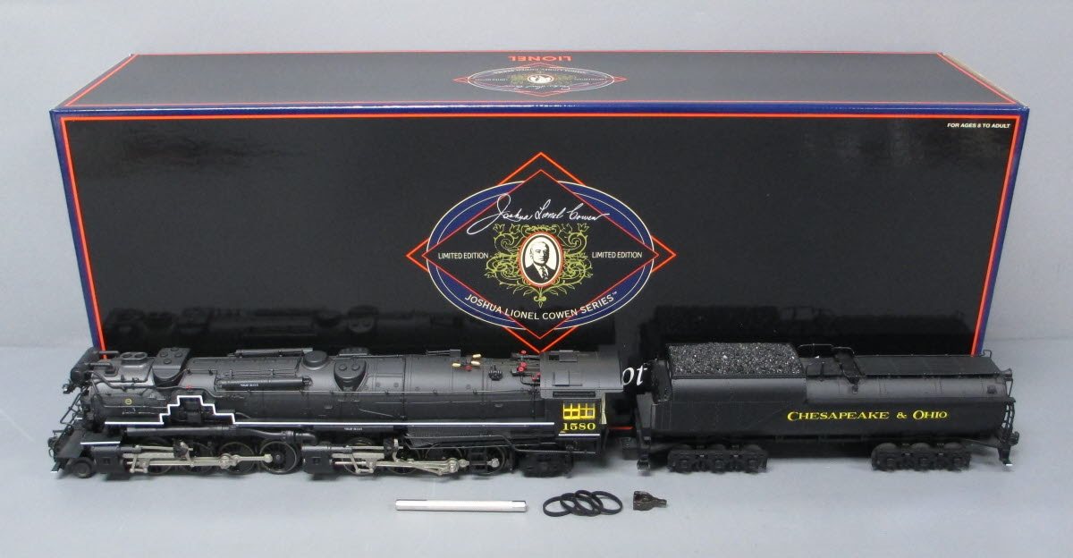 Lionel 6-38058 Chesapeake & Ohio 2-8-8-2 H-7 Steam Locomotive & Tender #1580 LN/Box
