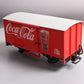 Coca-Cola 45352 G Scale Coke Brand Box Car w/Sound EX/Box