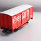 Coca-Cola 45352 G Scale Coke Brand Box Car w/Sound EX/Box
