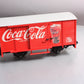 Coca-Cola 45352 G Scale Coke Brand Box Car w/Sound EX/Box