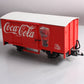 Coca-Cola 45352 G Scale Coke Brand Box Car w/Sound EX/Box