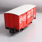 Coca-Cola 45352 G Scale Coke Brand Box Car w/Sound EX/Box